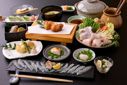倭庵黒石　とらふぐフルコース（1名様分食事券）