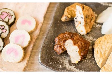 【全3回定期便】味比べ かまぼこ アジ・イワシ・エソ 練り物 6種セット 蒲鉾 【しまおう】 [PAY014]