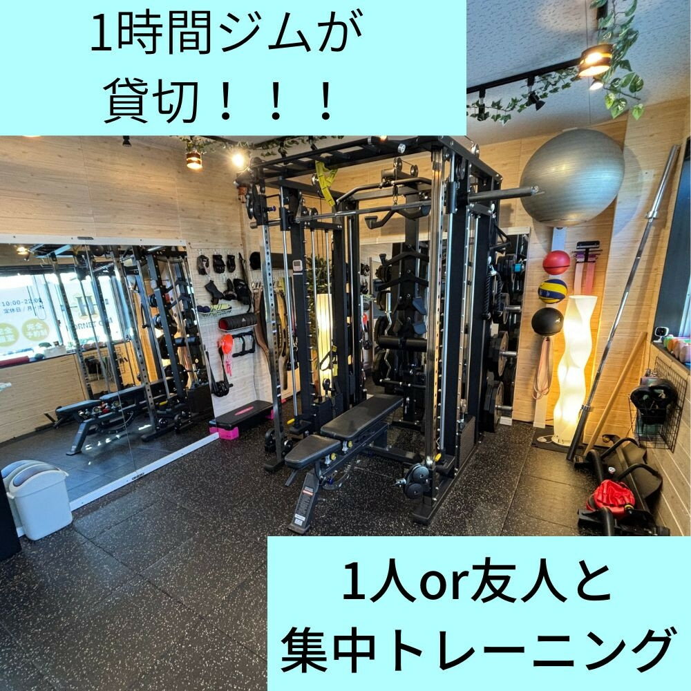 【ふるさと納税】【新中野駅3分】レンタルトレーニングジム60分×3回チケット | 券 人気 おすすめ 送料無料