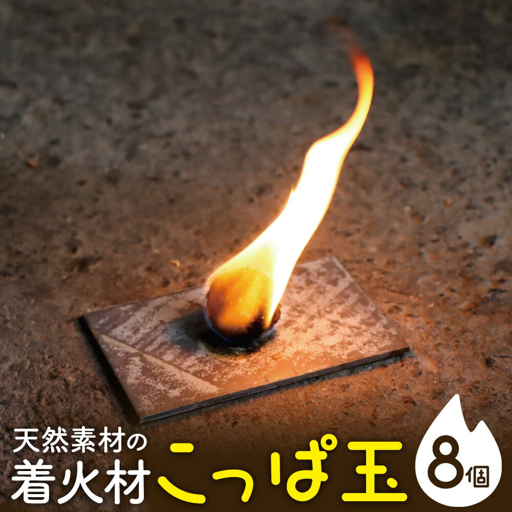 【ふるさと納税】こっぱ玉 着火材 アウトドア 天然素材 自然 合同会社ライトリソース《30日以内に出荷予定(土日祝除く)》ミツロウ BBQ たき火 焚き火 花火 着火剤 キャンプ 木 遊び 岩手県 九戸村