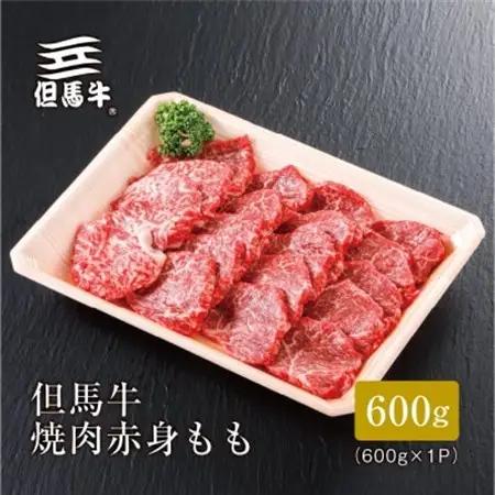 【但馬牛】焼肉 赤身もも600g【配送不可地域：離島】【1313159】