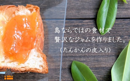 徳之島のしあわせ島ジャム200g（たんかん＆パッション）( ジャム パン フルーツ 果物 南国 南の島 贅沢 濃厚 美味しい 徳之島 鹿児島 美農里館 世界自然遺産 美味しい 人気 )