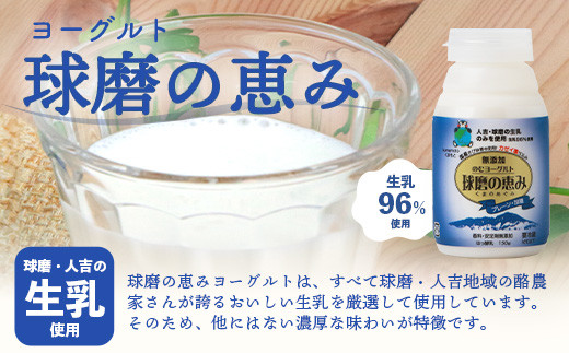 【 定期便 3回 】球磨の恵 のむ ヨーグルト (加糖) 150g×25本× 3回配送