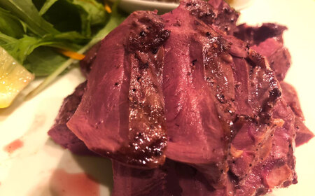 エミュー肉スライス 400g / 高タンパク 高鉄分 ヘルシー / 佐賀県 / 株式会社きやまファーム[41ALAA001]