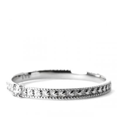 ふるさと納税 笛吹市 PTダイヤモンドリング　0.03CT　R3968DI-P #7 |  | 01