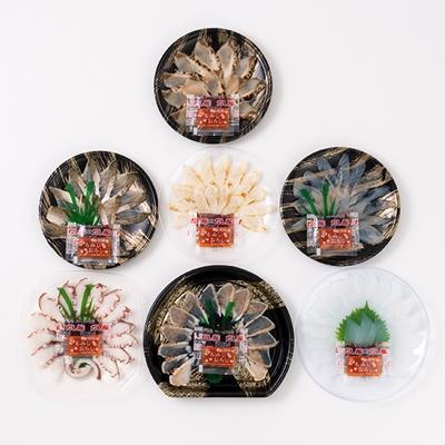 ふるさと納税 芦屋町 芦屋老舗鮮魚店の晩酌おまかせ7品セット(刺身、たたき、湯引きなど) |  | 01