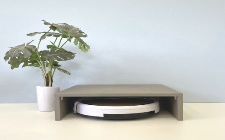 D17-10 お掃除ロボット収納 基地【カラー】モルタル【30営業日】（45日程度）を目安に発送