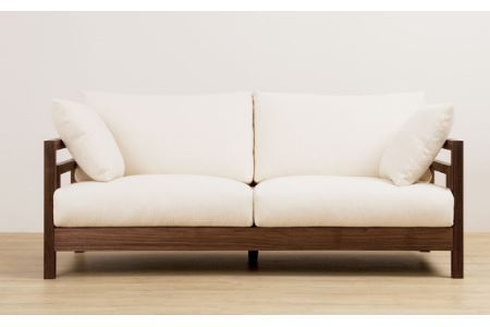 No.821-02 （ブラックチェリー）AUTHENTICITY SOFA C LA（ライトアッシュ）