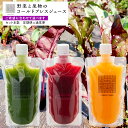 【ふるさと納税】《 定期便 も選べる 》 野菜と果物の コールドプレスジュース 200ml 3本 or 6本 セット 酵素ドリンク デトックス 免疫 ライフスタイル 健康 美容 無添加 野菜 果物 新鮮 有機 無農薬 減農薬 特別栽培 SDGs ジュース 冷凍 解毒 胃腸 やさしい ターンオーバー