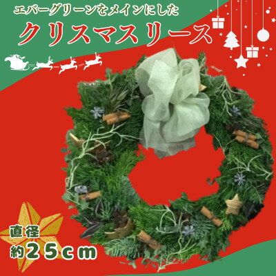 【ふるさと納税】【2026年11月下旬より順次発送予定】日出町からお届け!クリスマスのメインにもなれる自慢のリース♪【配送不可地域：離島】【1743091】