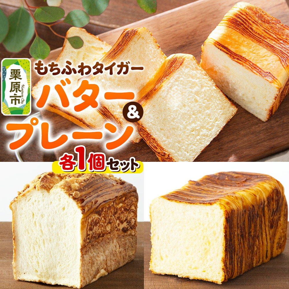 【ふるさと納税】もちふわタイガー バター＆プレーンセット