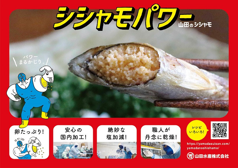 冷凍 子持ち からふとししゃも シシャモパワー1.2kg（120g×10パック）