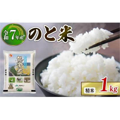 ふるさと納税 羽咋市 【数量限定】《令和7年産》コシヒカリ のと米 精米 1kg ×1袋