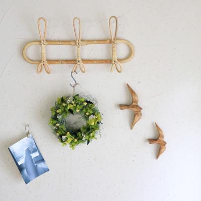 ふるさと納税 上富良野町 富良野花七曜 フェアリーミニリース イエロー 直径約16〜19cm プリザーブドフラワー |  | 01