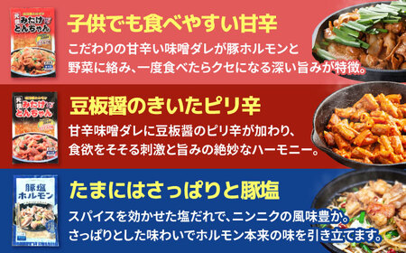 「元祖みたけとんちゃん」 3種セット（6人前）/ モツ もつ 白モツ ホルモン / 御嵩町 / 藤よし[AVAA056]