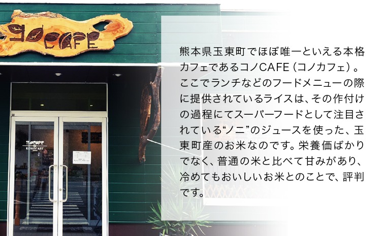 令和6年産  ひのひかり(ノニ米) 約5kg(5kg×1袋) コノCAFE《30日以内に出荷予定(土日祝除く)》---sg_noni4_30d_24_15000_5kg---