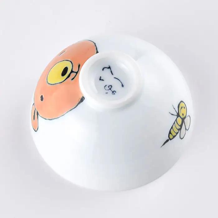 【波佐見焼】NEW 子ども 茶碗 3点セット「くま」 食器 皿 【大新窯】 [DC29]  波佐見焼
