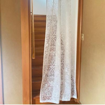 ふるさと納税 岡崎市 ウィリアムモリス　レース　カーテン　180　いちご泥棒 |  | 01