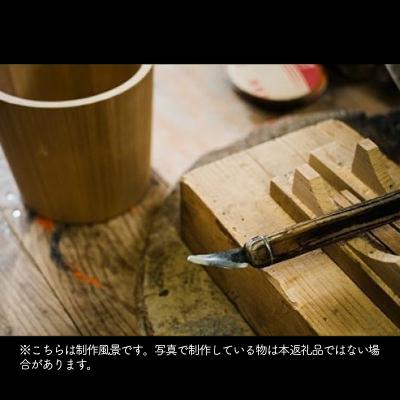 ふるさと納税 北秋田市 秋田杉 おひつ2合(竹タガ) 国産 職人手作り |odwa-00010 |  | 03