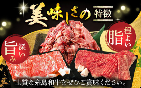 月限定40個の希少和牛！糸島和牛ももスライス500g トラヤミートセンター 《糸島》[AJD001] 和牛 もも ももスライス 糸島和牛 牛肉 国産