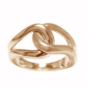 K18ピンクゴールド「総無垢仕上げ」地金チェーンリング【 33666-3】