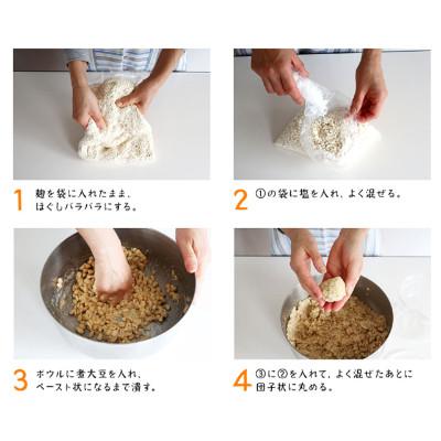 ふるさと納税 佐世保市 【毎月定期便】手づくり味噌キット　〜関戸麹屋〜全3回 |  | 02