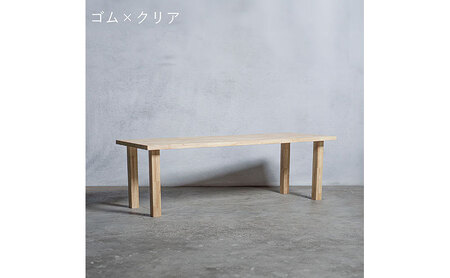 木製 ダイニングテーブル ゴム材 Ｉ型 W120×D80×H37ｃｍ 選べる4色 岐阜県 安八町 クリア