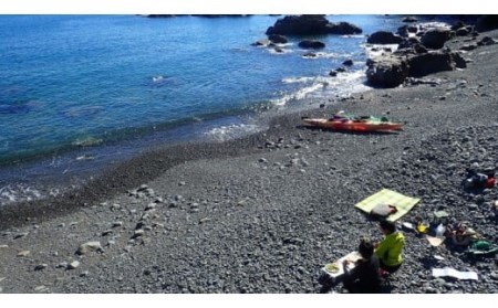 【RemoRemoKayaks】シー カヤック 体験  ガンガン 横波 三里 コース ツアー 高知県 須崎市