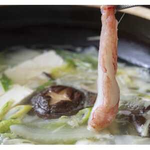 【1kg:20本以上】かんたん生ずわい蟹しゃぶ生棒肉ポーション　〈殻剥き不要〉【配送不可地域：離島】【1572121】