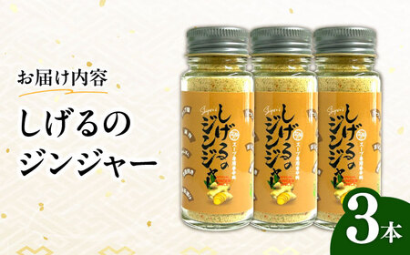 しげるのジンジャー3本セット　/　スパイス　ジンジャー　肉　胡椒　鶏ガラ　/　諫早市　/　株式会社飯盛グリーン開発　[AHCY011]