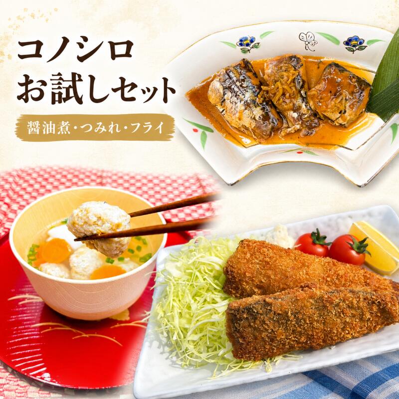 【ふるさと納税】コノシロ お試しセット