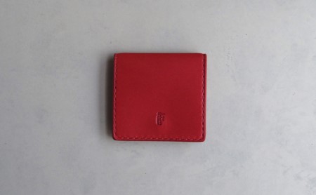 【坂田典子の革小物】てのひらサイズの革のコインケース ファッション小物 財布 雑貨 日用品  キャメル