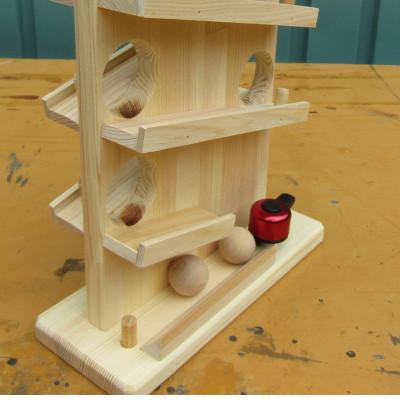 ふるさと納税 泉南市 ●手作り木製　玉ころがし　クーゲルバーン |  | 02