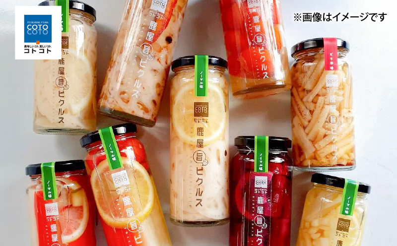 1740-2 鹿屋旨か！ピクルス大瓶5本セット　KN072-001-01
