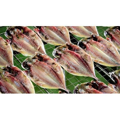 ふるさと納税 南伊豆町 豆州やまきちの厳選人気2種!　真あじ&金目鯛ひもの |  | 01