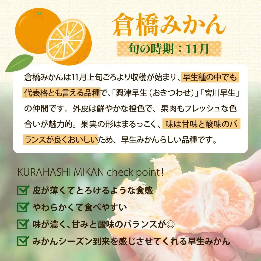 【先行受付】【2026年11月初旬～発送】倉橋ミカン食べてクレ園 倉橋みかん 約2.5kg