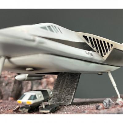 ふるさと納税 高石市 ウルトラマン　科学特捜隊宇宙船白鳥号/Q星着陸(オリジナル1点もの)レジンキャスト製塗装済完成品 |  | 02