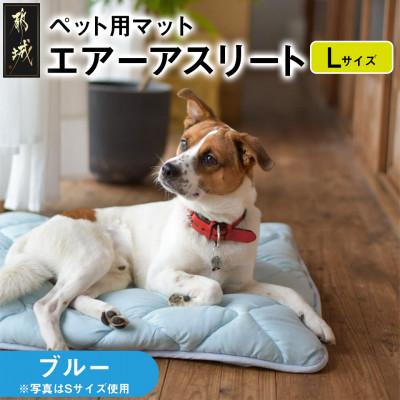 ふるさと納税 都城市 ペット用「エアーアスリート(R)」Lサイズ　ブルー　ry0202lBL