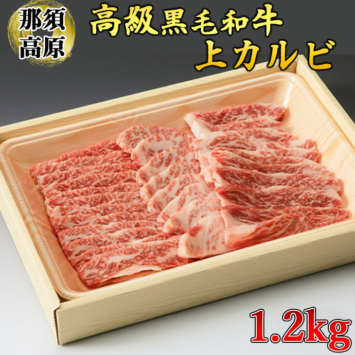 
那須高原和牛上カルビ1.2kg入 肉 牛肉 黒毛和牛 グルメ 栃木県 送料無料※着日指定不可
