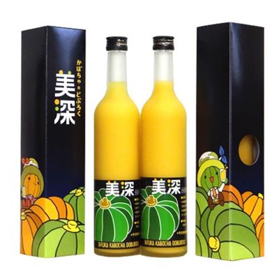 【ふるさと納税】北海道美深産原料使用「かぼちゃどぶろく美深」 日本酒 どぶろく かぼちゃ くりゆたか　お酒