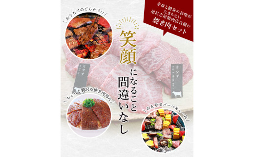 尾呂志屋精肉店の和牛 赤身 焼き肉用 3人前 500g 【1か月以内に順次発送】 /  和牛 赤身 焼き肉 焼肉 牛肉 牛 精肉 【ors006】