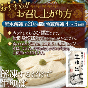 【定期6回】湯葉（生湯葉・切落し）生湯葉130g×5、切落し300g×2 | 定期便 6回 湯葉 生湯葉 イソフラボン 美と健康のサポート 植物性タンパク質 低カロリー 栃木県 那珂川町