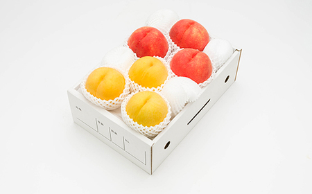 【先行予約】 もも 白桃 有袋黄桃 秀品 詰め合わせ 品種おまかせ 2kg フルーツ 化粧箱入 果物 アソート 詰合せ 2026年産 令和8年産 山形県産 桃 黄桃 モモ 送料無料 ※沖縄・離島への配