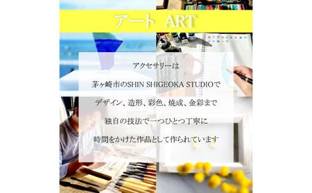 【ふるさと納税】茅ヶ崎市 湘南 陶磁器 ピアス 上品 かわいい レディース ギフト プレゼント 誕生日 母の日 お祝い サマーギフト ゴールド 金 アート アクセサリー Artopus.SHONAN 