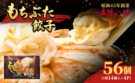 餃子 もちぶた餃子56個 五味八珍 ぎょうざ ギョウザ 餃子