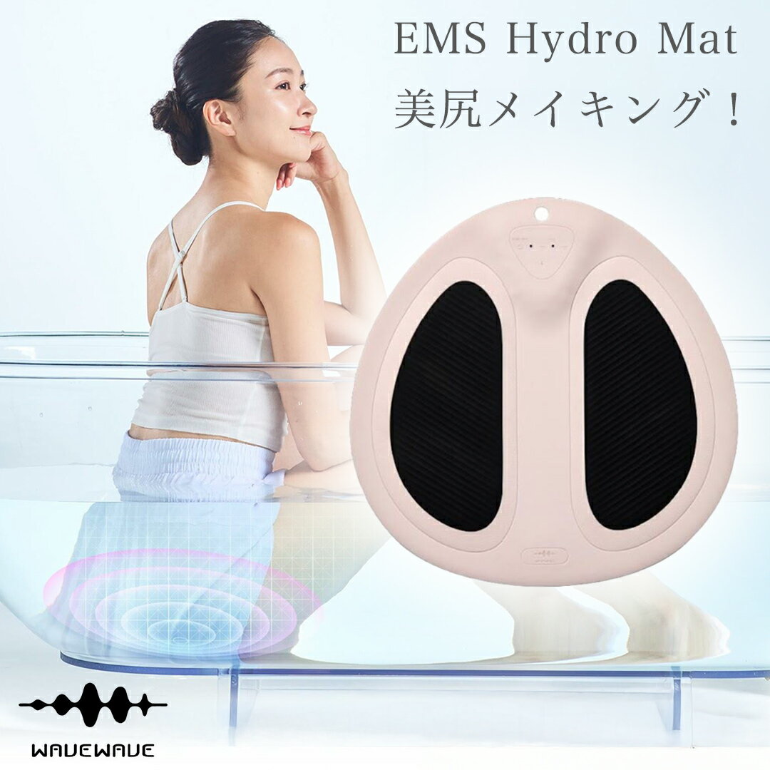 【ふるさと納税】WAVE WAVE EMS Hydro Mat EMS LED 光エステ 美尻 ボディメイク トレーニング 宅トレ 足 足裏 ふくらはぎ 太もも 筋トレ フットマッサージャー ダイエット