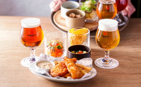 SVB東京で使える「金券5,000円分+代官山店舗で醸造されたHalfサイズのビール　1杯付き」【226003】