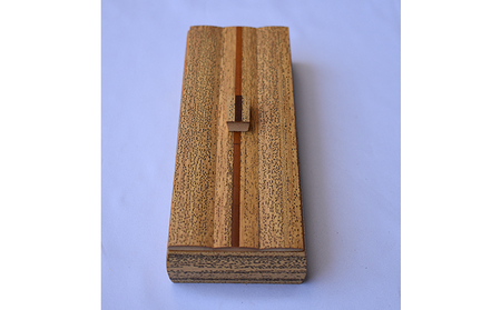 ペンケース 胡麻竹 竹製 21×7.5×高さ5cm 工芸品 雑貨 日用品 文房具 