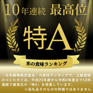 【先行予約10月中旬より順次出荷】令和7年 新潟県産 新之助 5kg 上越市清里区 新潟 精米 従来品種 希少 限定