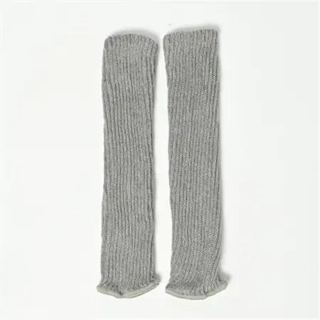 日本製 オーガニックコットン 内側シルク レッグウォーマー グレー (72005-7333)_雑貨     雑貨・日用品  日用品   装飾品・工芸品  服飾小物 _【1322821】